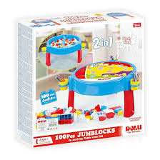 Dolu 100 Pieces Jumblocks Activity Table