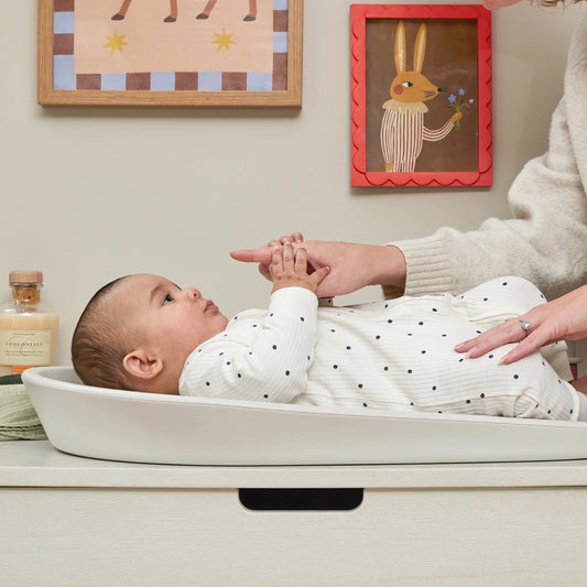 Shnuggle Squishy Changing Mat, Ivory