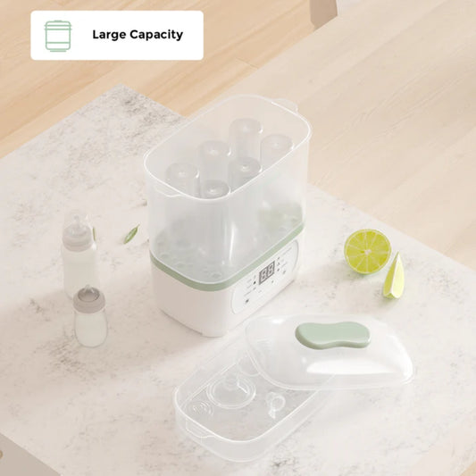 MomCozy 8-in-1 Baby Bottle Steam Steriliser