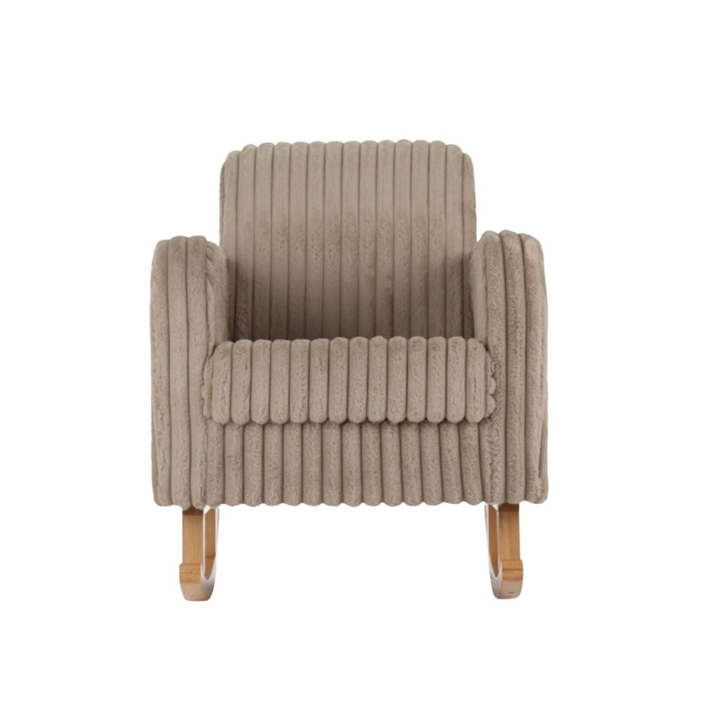 CuddleCo Etta Nursing Chair, Faux Fur Mink