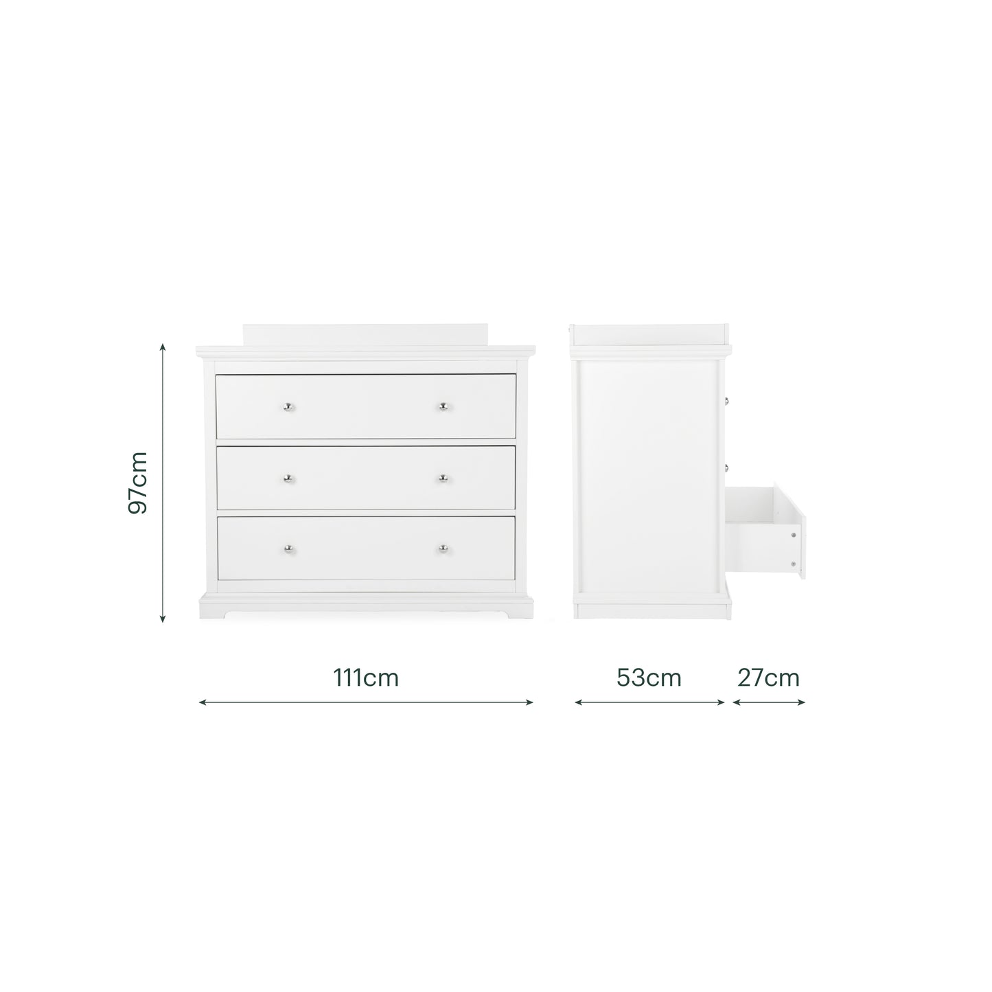 CuddleCo Beaumont 2pc Nursery Room Set
