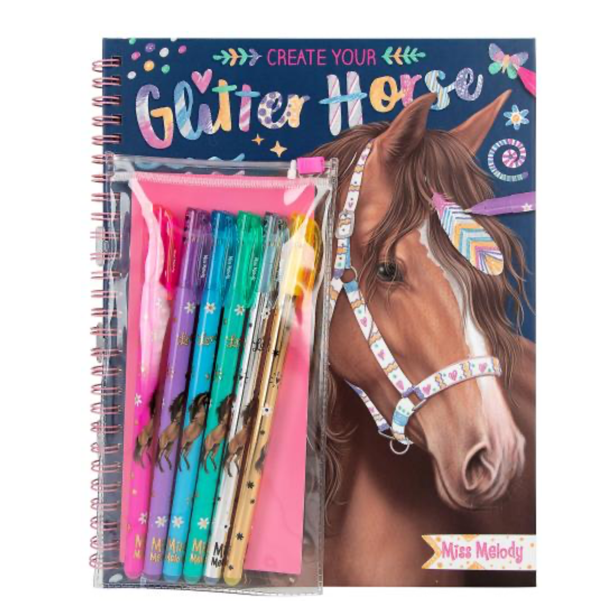 Miss Melody Create Your Own Glitter Horses