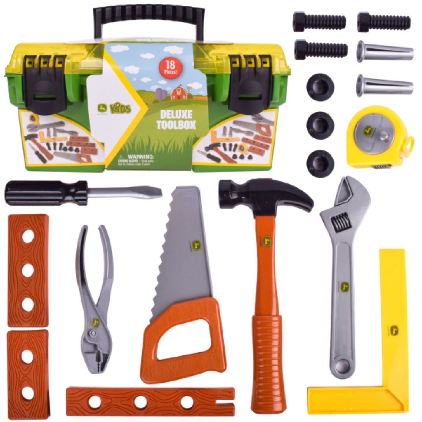 John Deere Kids Deluxe Toolbox