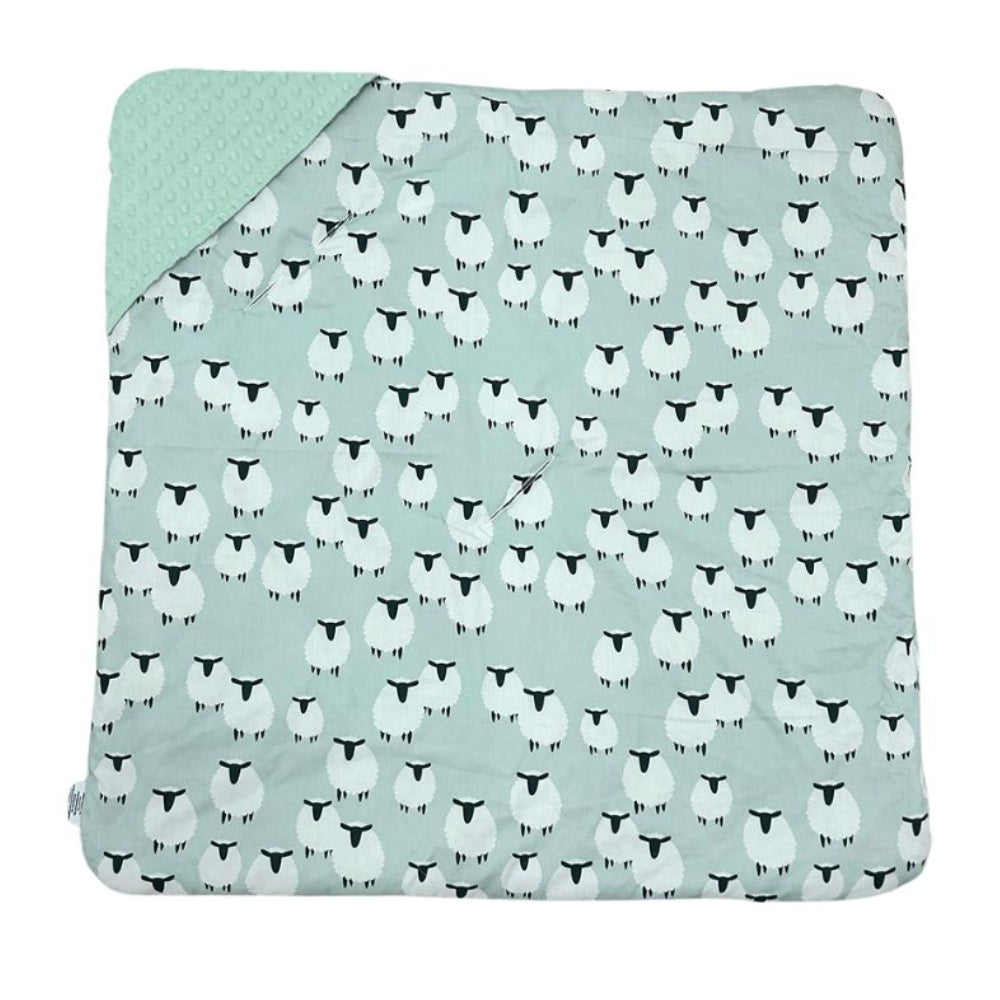 Little Love 5PH Car Seat Blanket, Wee Lamb