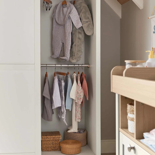 Mamas & Papas Harwell Wardrobe, White