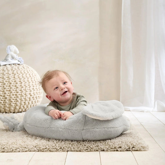 Mamas & Papas Tummy Time Snuggle Rug, Elephant