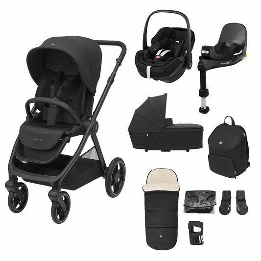 Maxi Cosi Oxford 9 Piece Bundle With Pebble Pro 360 & Base