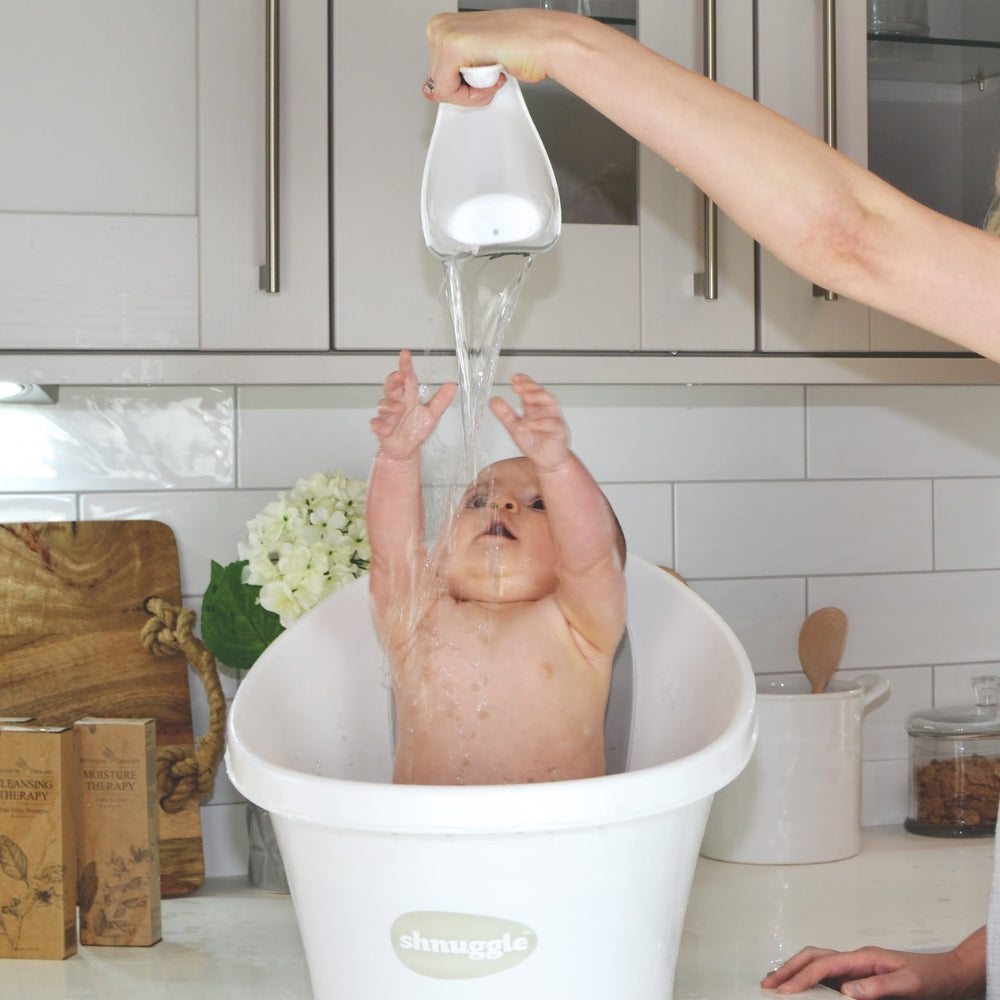 Shnuggle Washy Bath Jug, White
