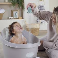 Shnuggle Toddler Bath, Taupe