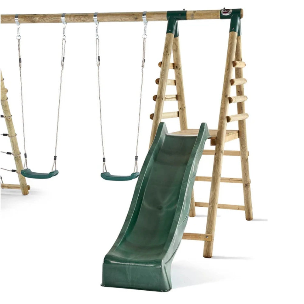 Plum Woolly Monkey II Swing Set