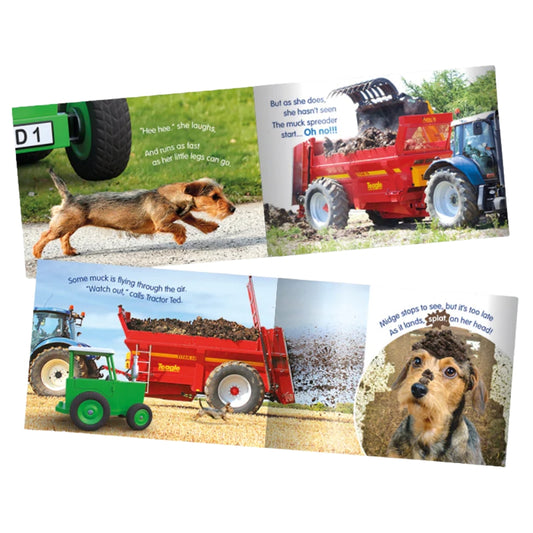 Tractor Ted, Cheeky Midge Story Book