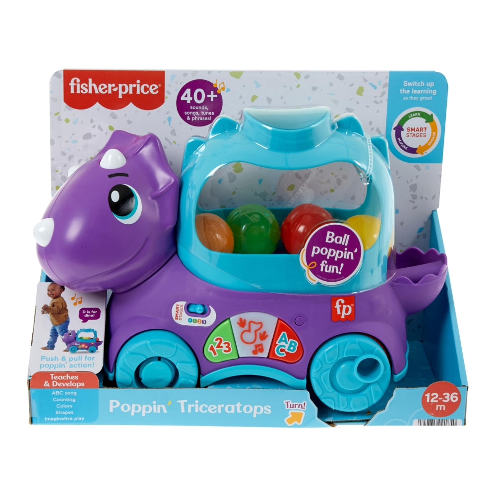 Fisher-Price Poppin Triceratops
