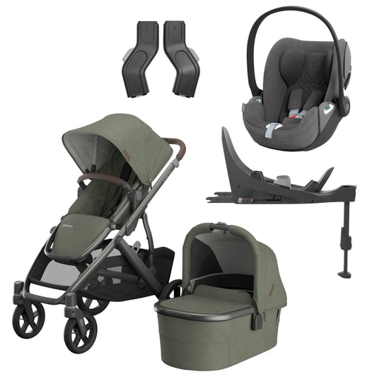 UPPAbaby Vista V3 Bundle w/Cloud T Car Seat & Base