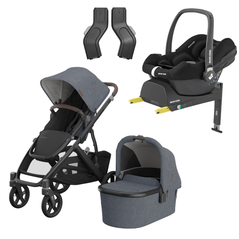 UPPAbaby Vista V3 Bundle w/Maxi Cosi Cabriofix