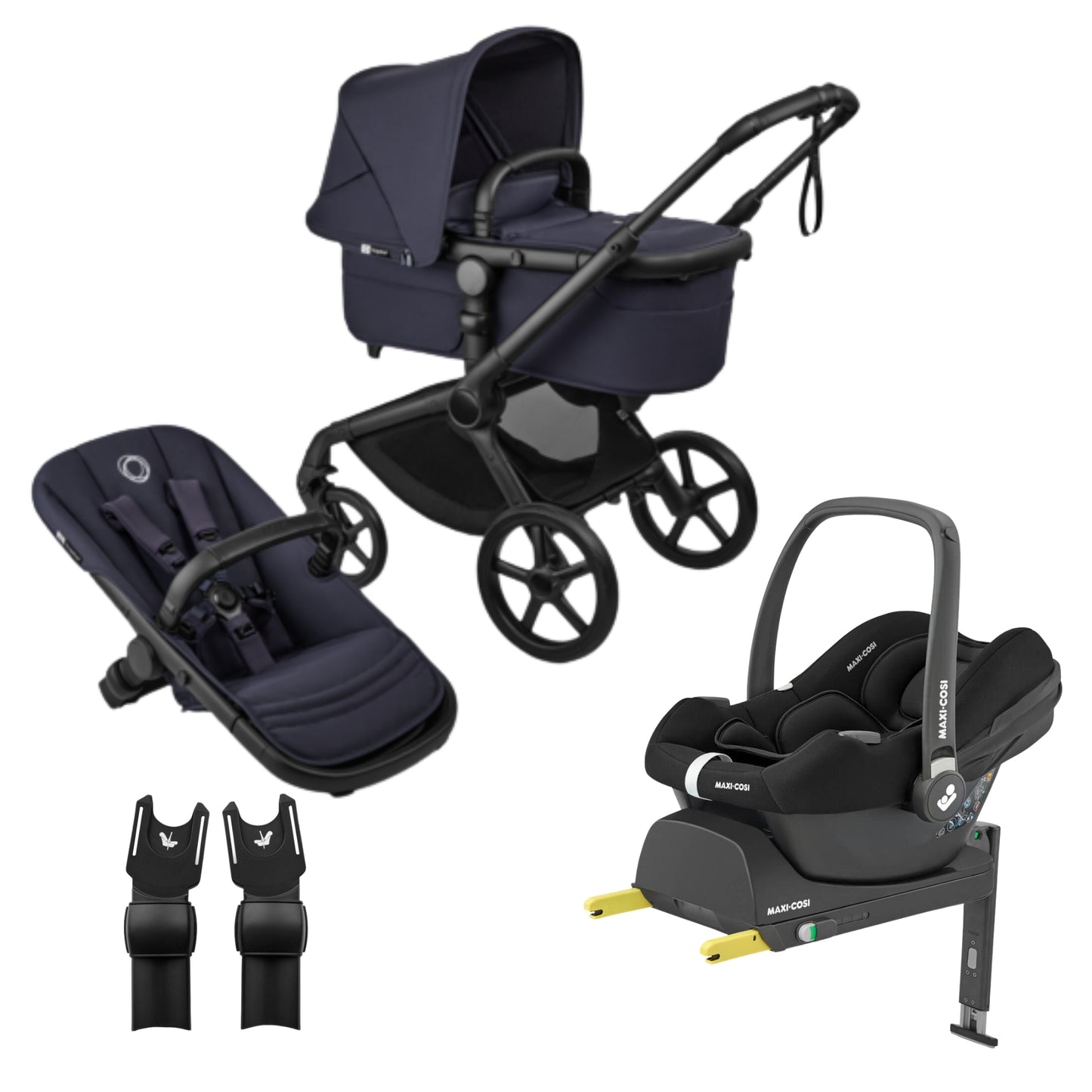 Bugaboo Fox 5 Renew - with Maxi Cosi Cabriofix