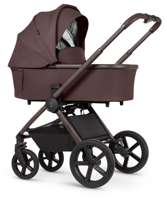 Venicci Upline 2 SE Burgundy 3-in-1 Plus Bundle - Tiago Car Seat