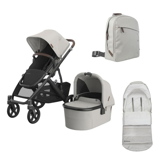 Vista V3 Savannah Offer Bundle - With Footmuff and Changing Backpack - Kings Baby Shop NI