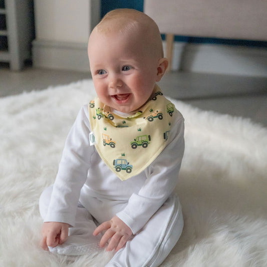 Ziggle Bandana Dribble Bib, Landrovers