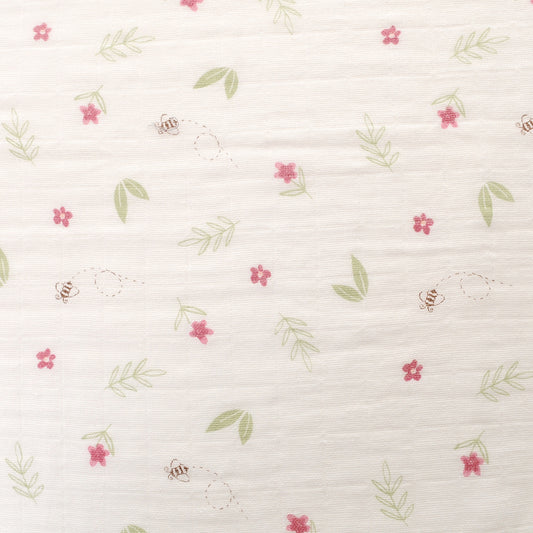 Ziggle 4pc Muslin Washcloths, Bunnies