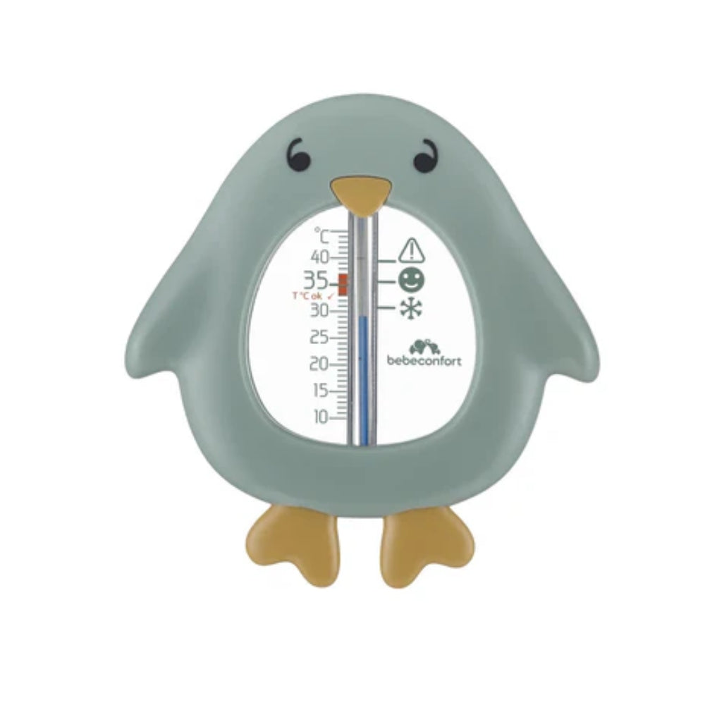 Bebeconfort Penguin Bath Thermometer, Green