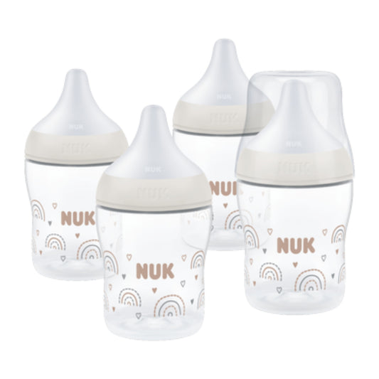 NUK Perfect Match 4pk Bottle Set, 150ml