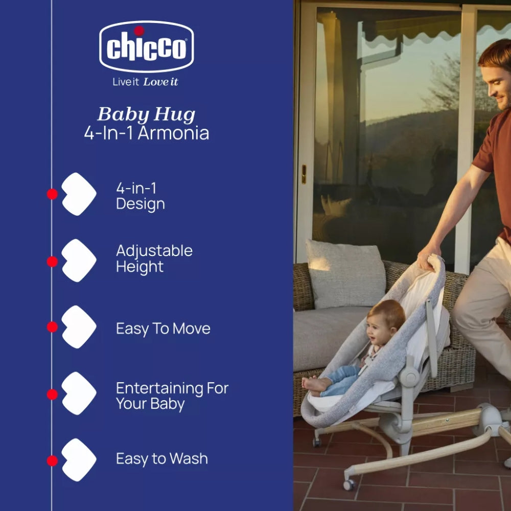 Chicco Baby Hug 4-in-1, Armonia Scandinavian