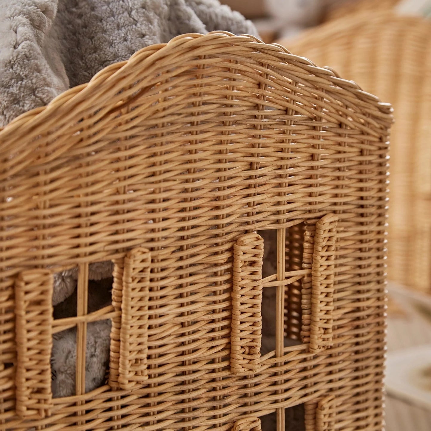 CuddleCo Country Cottage Storage Baskets 3pc