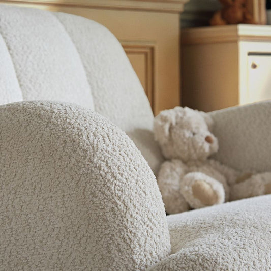 CuddleCo Etta Cuddle Chair, Boucle Off White
