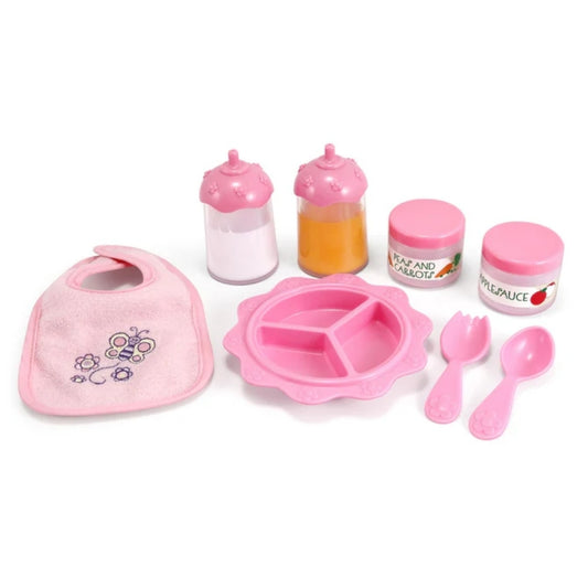 Melissa & Doug Time To Eat Dolls 8pc Feeding Set