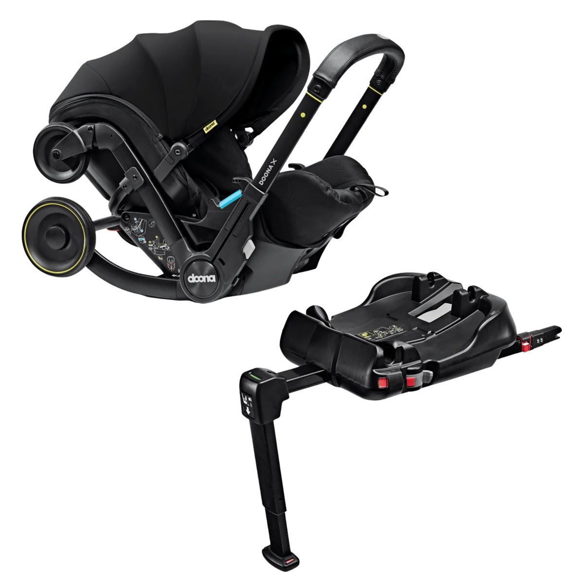 Doona X Car Seat & ISOFIX Base Bundle
