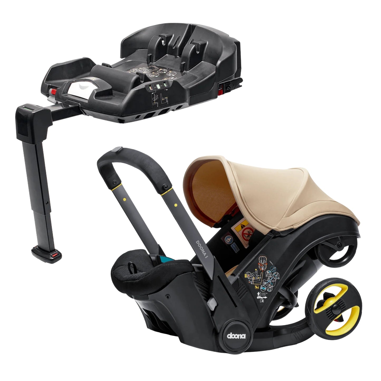 Doona i Car Seat & ISOFIX Base Bundle