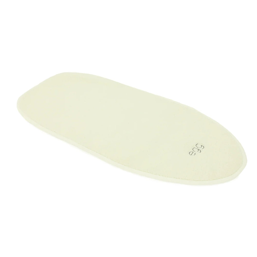 egg® Carrycot Sherpa Mattress Topper, Cream