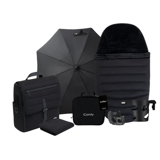 iCandy Peach 8 Complete Bundle, Black
