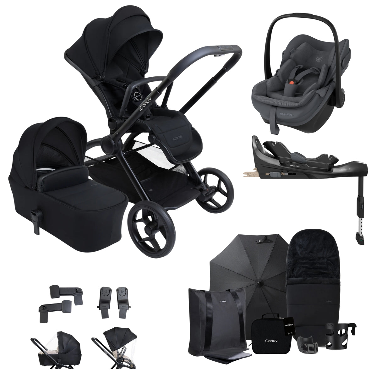 iCandy Core 2 - with Maxi Cosi Pebble Slide Pro