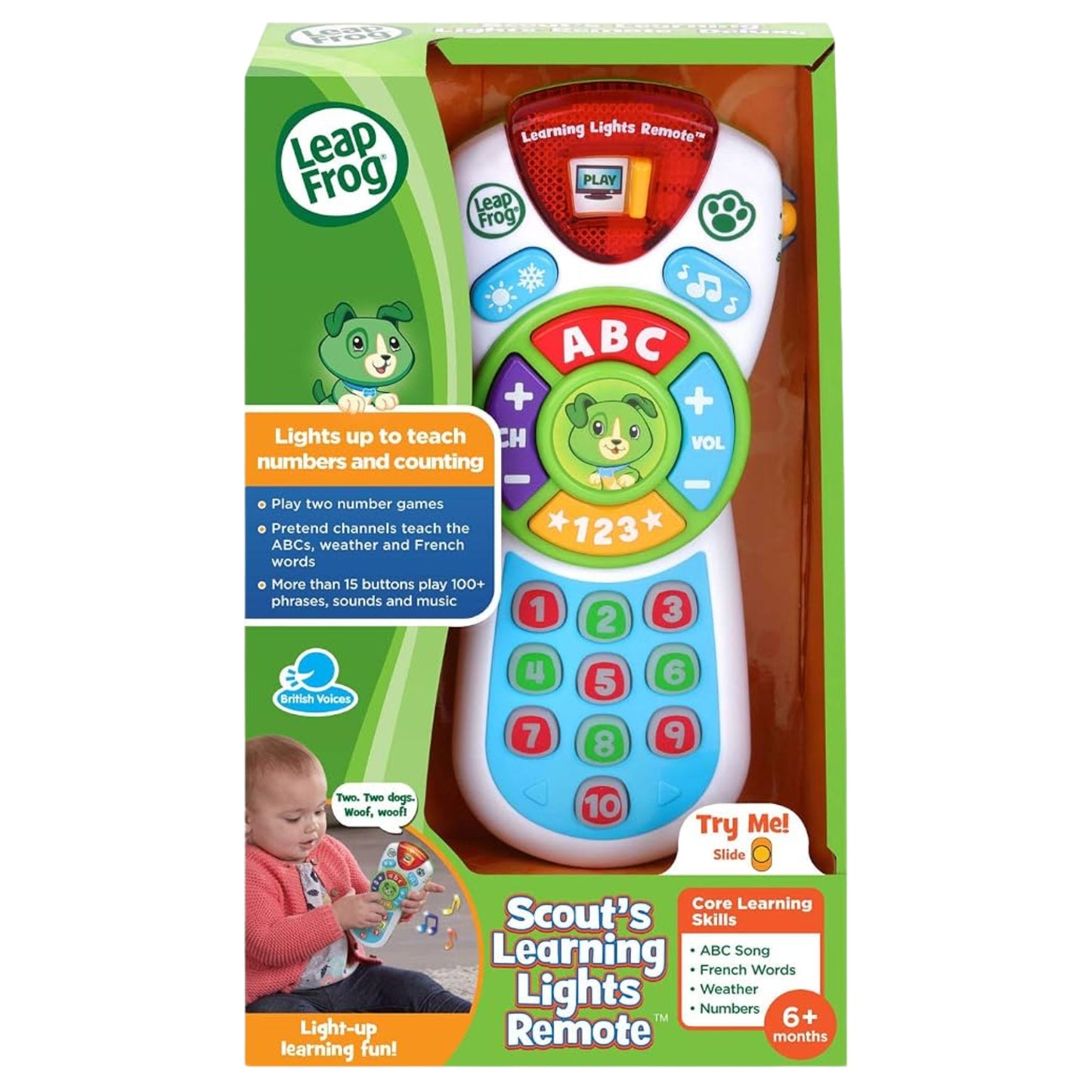Leap Frog Scouts Learning Lights Remote
