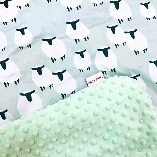 Little Love 5PH Car Seat Blanket, Wee Lamb
