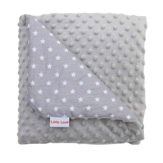 Little Love 5PH Car Seat Blanket, Grey star