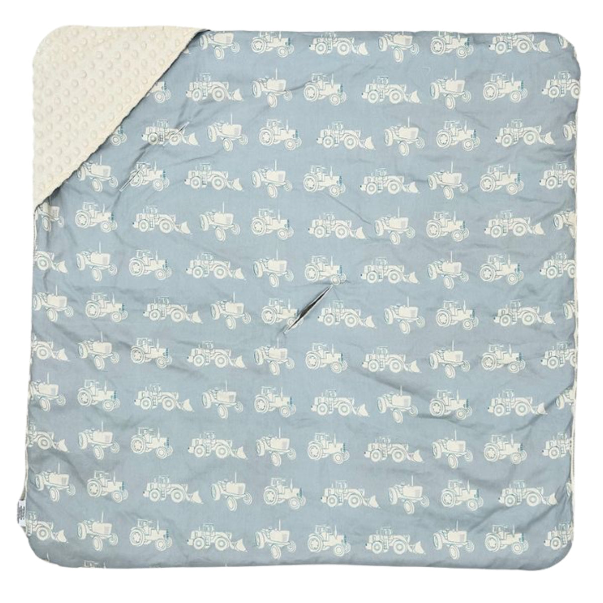 Little Love 3PH Car Seat Blanket, Blue Tractor