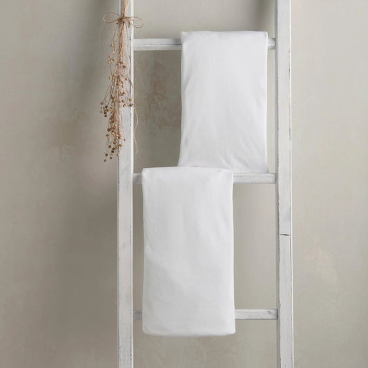 Mamas & Papas Cotbed 2pc Fitted Sheets, White