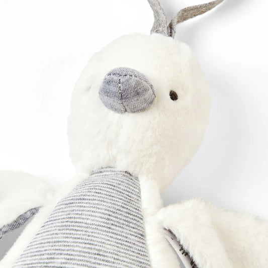 Mamas & Papas Chime Duck Toy, Grey