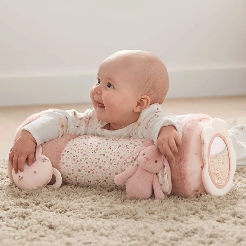 Mamas & Papas Welcome to the World Tummy Time Roll, Pink