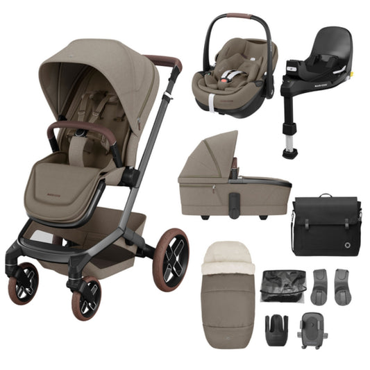 Maxi Cosi Fame 9pc Premium Bundle w/Pebble 360 Pro²