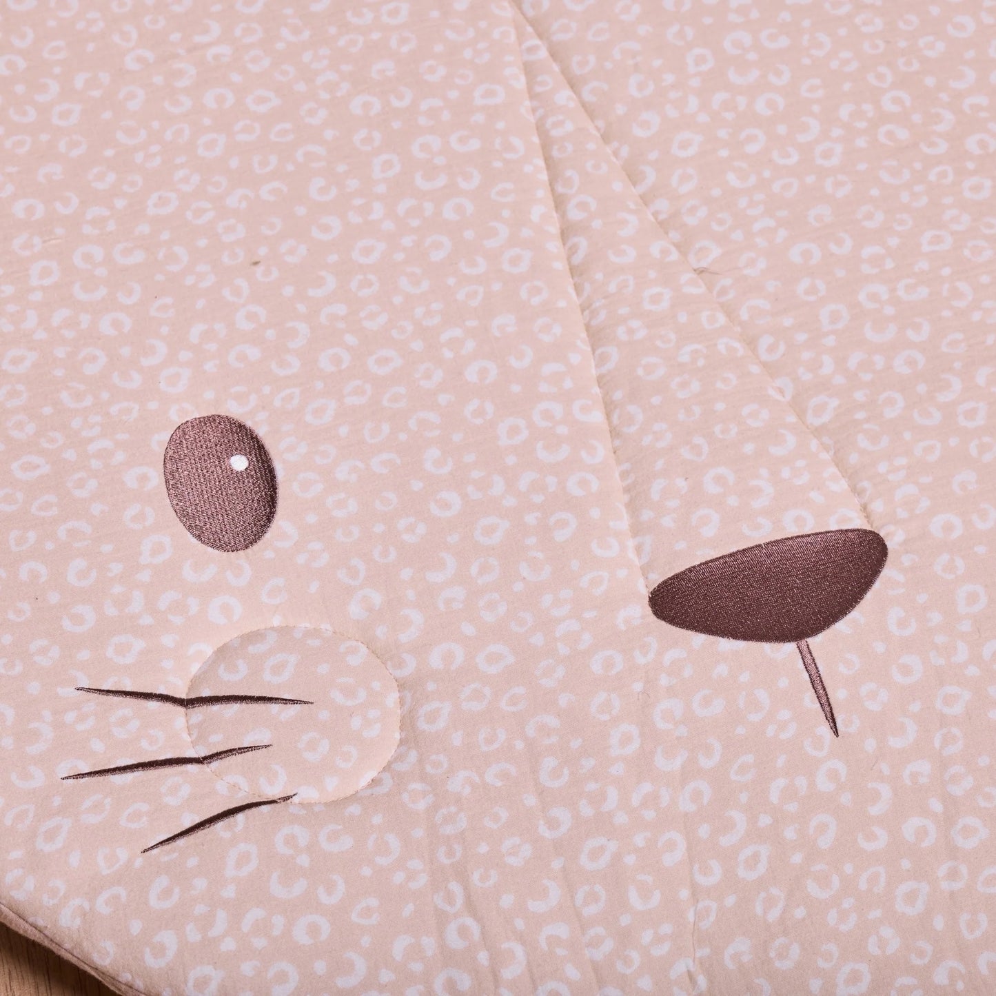 Tutti Soft Muslin Padded Playmat, Larry Leopard