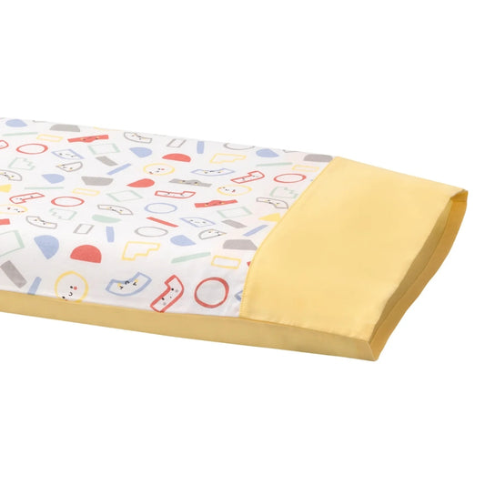 ClevaMama ClevaFoam® Toddler Pillow Case, Grey/Yellow