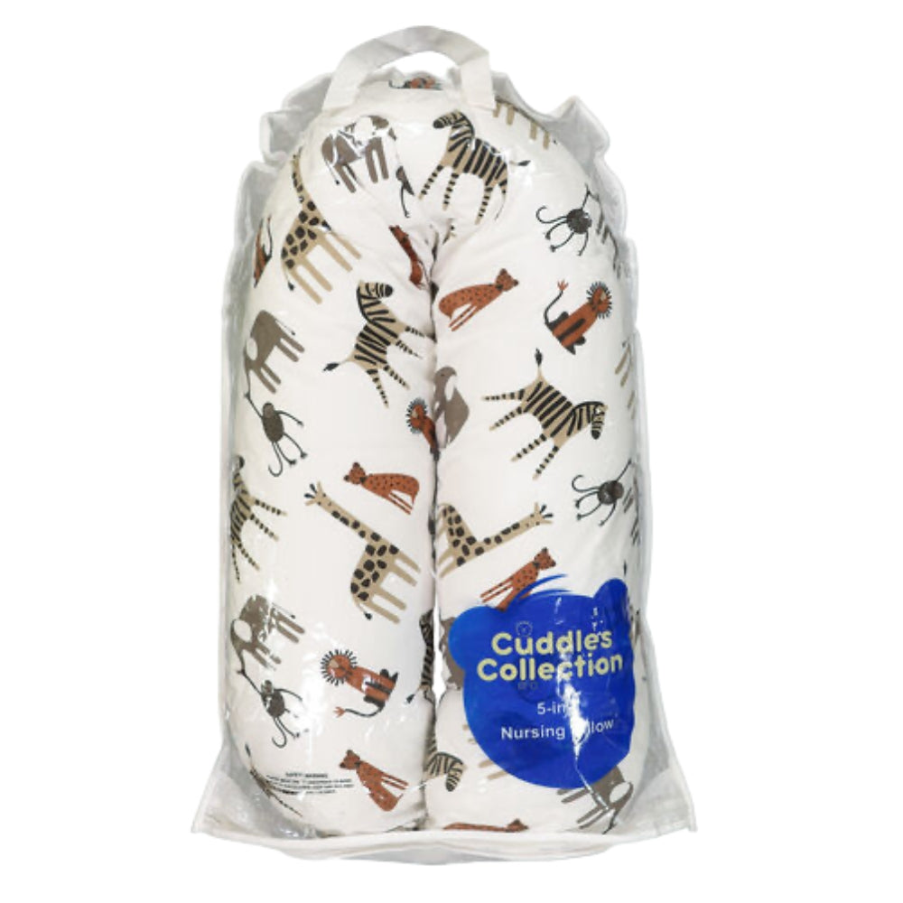 Cuddles 5-in-1 Pregnancy Pillow, Animal Kingdom