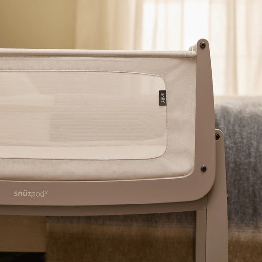 SnüzPod5 Bedside Crib, Mocha