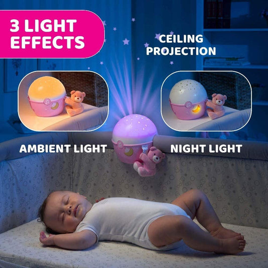 Chicco Next2Stars Mobile Projector, Pink