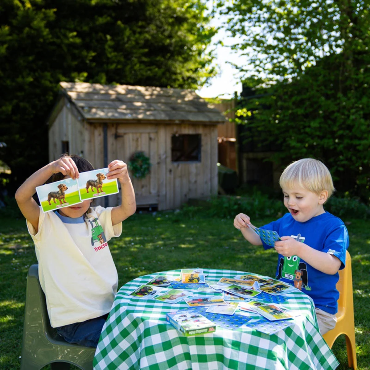 Tractor Ted Matching Pairs Game