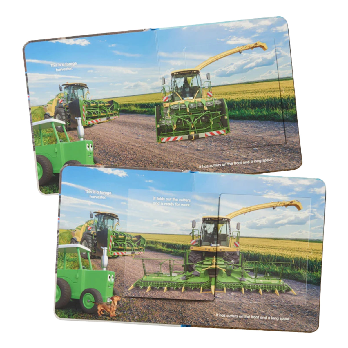 Tractor Ted Lift The Flap Book - Tractors & Machines