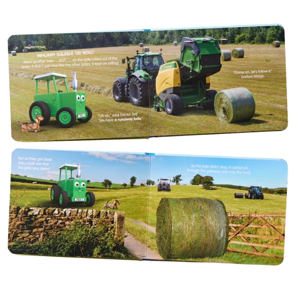 Tractor Ted The Runaway Bale Story Board Book